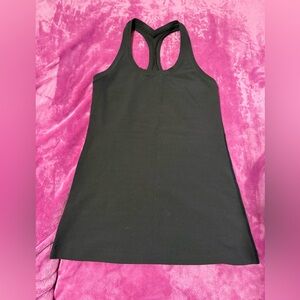Black Racerback Tank Top #561